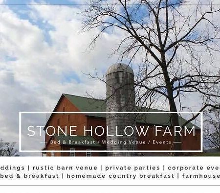 Stone Hollow Farms Bed & Breakfast Mercersburg Exterior photo